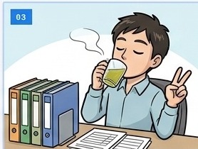 確定申告シーズンも涼しい顔。資料はもう揃っている